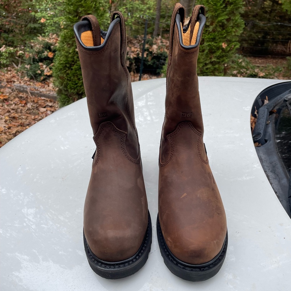 New Carolina Line Builder Aluminum Toe WP Metguard Work Boot CA8533 Size 9.5 2E - Picture 11 of 14